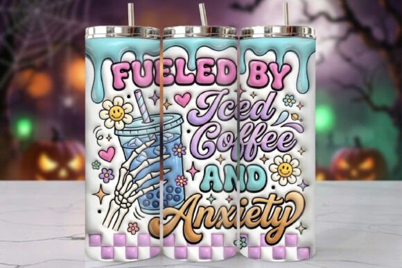 Download Skeleton Hand Iced Coffee Tumbler Wrap - Coffee tumbler Collection