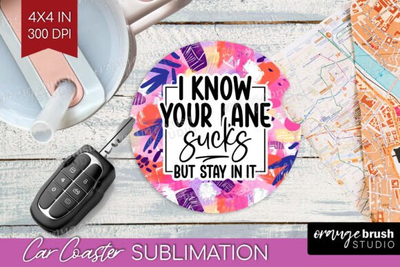 Download Sarcastic Quote Car Coaster PNG - Car coaster png Collection