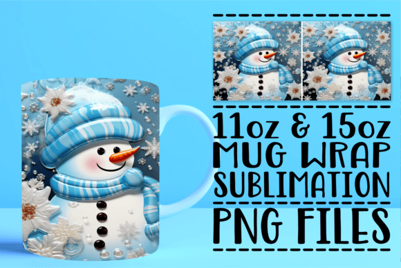 Download Winter Holiday 3D Mug Sublimation Design - Mug Collection