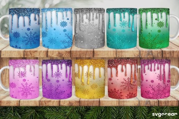 Download Christmas Glitter Mug Sublimation - Mug Collection