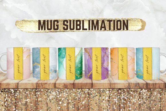 Download Marble Glitter Mug Sublimation Bundle - Mug Collection