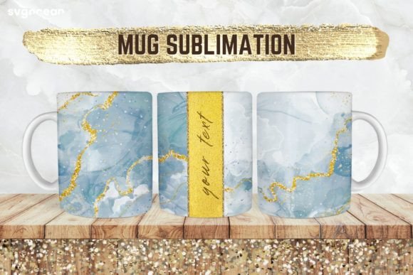 Download Blue Glitter Mug Sublimation - Mug Collection