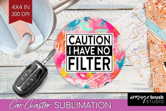 Download Sarcastic Quote Car Coaster PNG - Car coaster png Collection