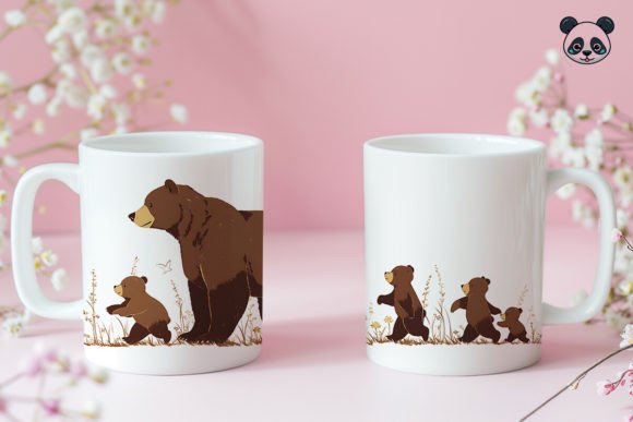Download Papa Bear &amp; Sons Father's Day Mug Wrap - Mug Collection