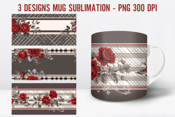 Download Vintage Rose Mug Wramp Designs - Mug Collection