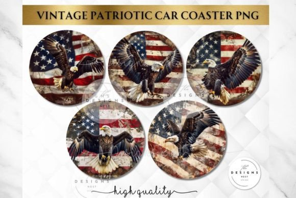 Download Patriotic Car Coaster PNG - Car coaster png Collection