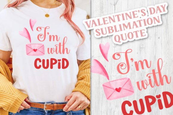 Download Im with Cupid Sublimation PNG - Premium Resources