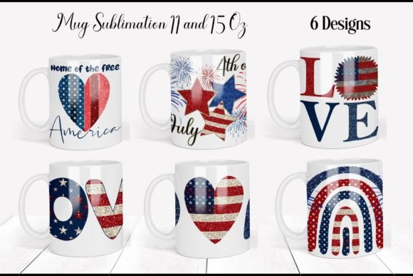 Download 4Th of July Mug Wrap | Sublimation Mug - Mug Collection