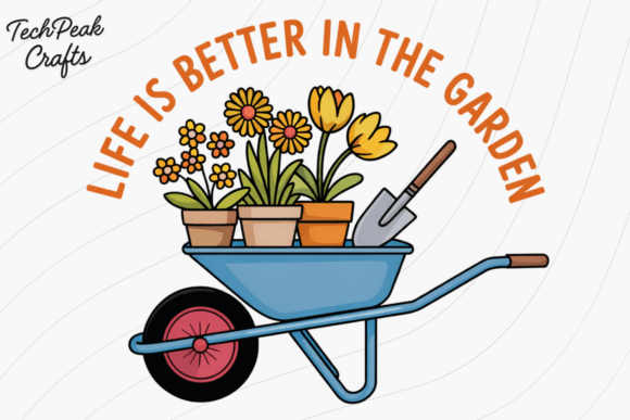 Download Life is Better in the Garden PNG - Premium Resources